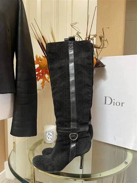 white boots dior|dior over the knee boots.